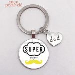 Porte-Clé unique pour homme à la fête des papas