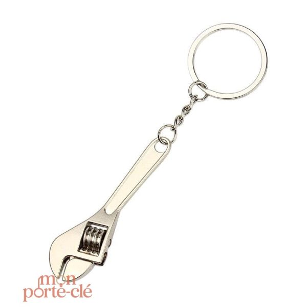 Porte-clé multifonction clé à molette en acier