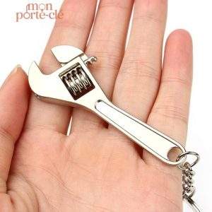 Porte-clé innovant, outil pratique en acier robuste
