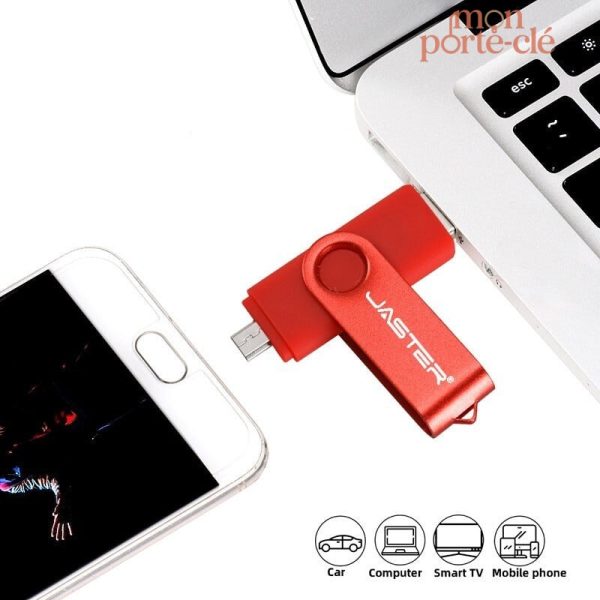 Clé USB Porte-Clé, alliée de vos données essentielles