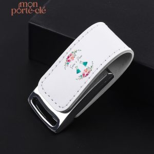 Clé USB pratique et personnalisable en porte-clé