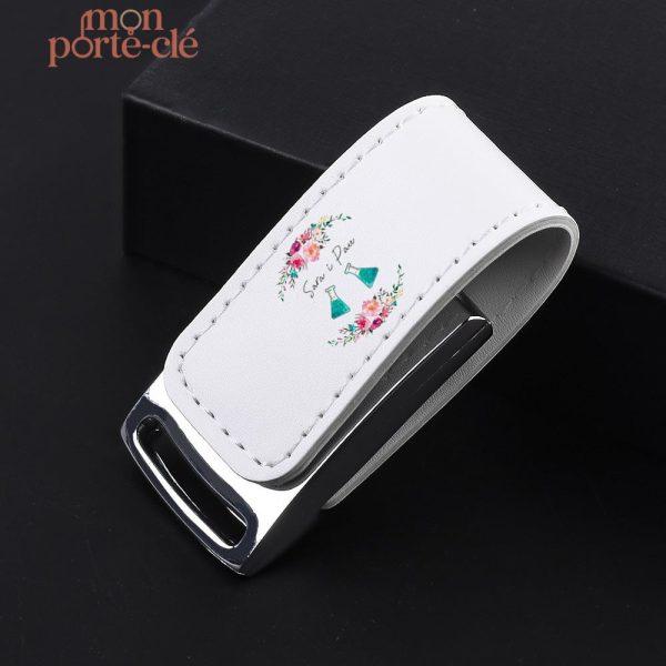 Clé USB pratique et personnalisable en porte-clé