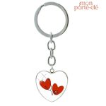 Porte-Clé Cœur Infirmier