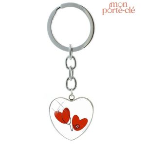 Porte-Clé Cœur Infirmier