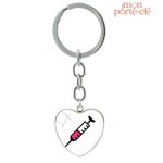 Porte-Clé Cœur, symbole de la profession infirmière