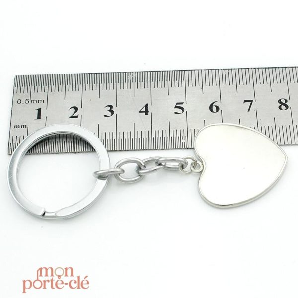 Porte-Clé Cœur dédié aux professionnels de santé