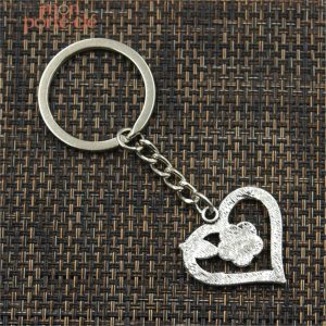 Porte-Clé Cœur élégant pour les amoureux