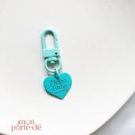 Porte-Clé en forme de cœur stylisé