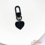 Porte-Clé Cœur avec pendentif vibrant