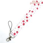 Tour de Cou coloré avec motif de fraises