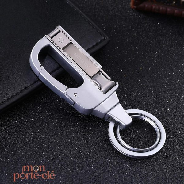 Porte-Clé Multifonction Coupe-Ongle Dandy en acier