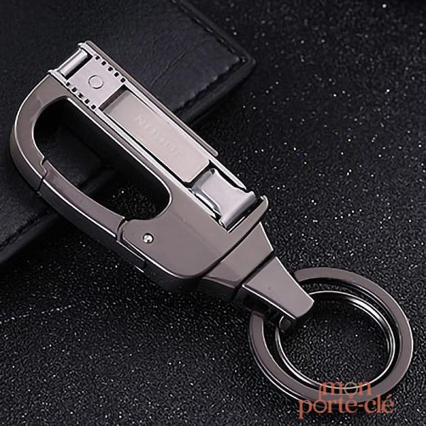 Coupe-Ongles intégré dans un porte-clé pratique