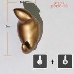 Porte-Clé mural fonctionnel Oiseau à visser