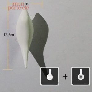 Porte-Clé mural décoratif en forme d'oiseau