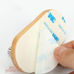 Porte-Clé Mural en Bois Fonctionnel