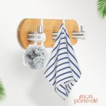 Accessoire Mural en Bois pour Clés