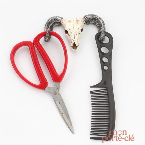 Porte-Clé mural stylisé avec squelette pour votre entrée