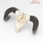 Accessoire décoratif mural pour clés en forme de squelette