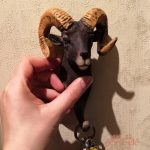 Porte-Clé Mural Animaux en Bois