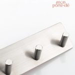 Porte-Clé mural élégant avec fixation adhésive