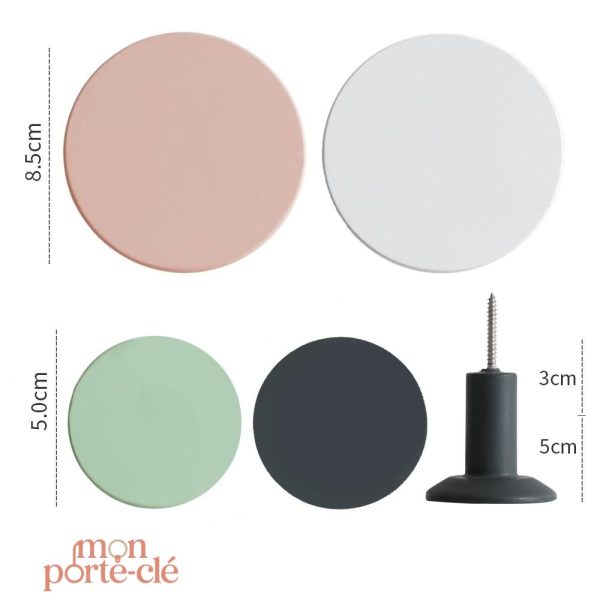 Support mural décoratif pour clés et objets divers