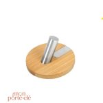 Porte-Clé Mural en Bois - Crochet Pratique