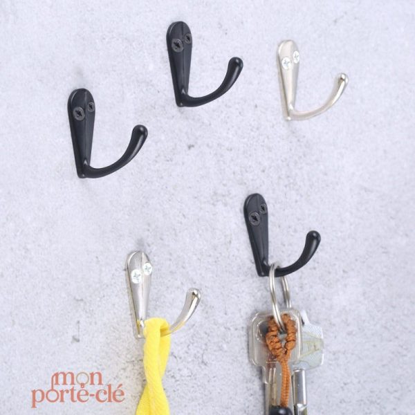 Porte-Clé Mural en Fer - Le Crochet