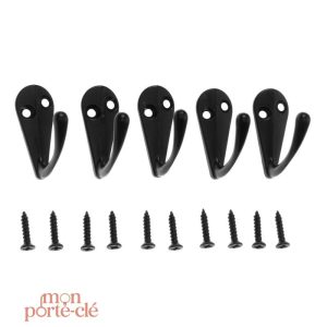 Crochet mural pratique pour clés et accessoires