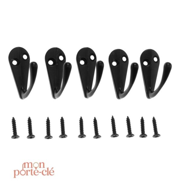 Crochet mural pratique pour clés et accessoires