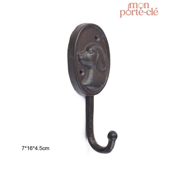 Support mural porte-clé inspiré par la nature