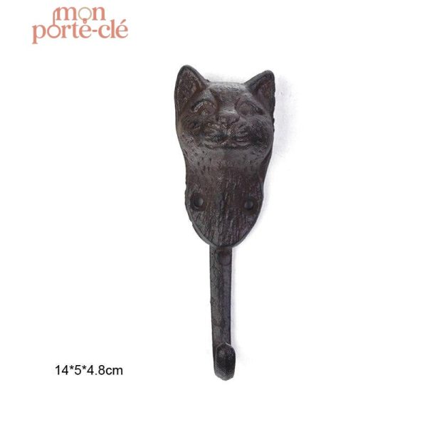 Porte-Clé Mural design animalier, style industriel