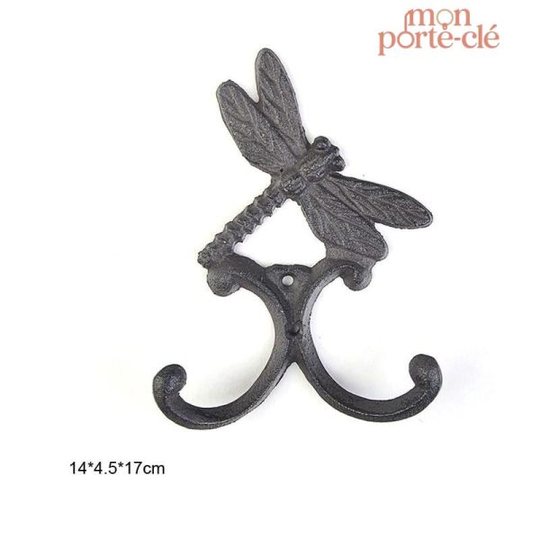 Accroche-clés mural décoratif style animal