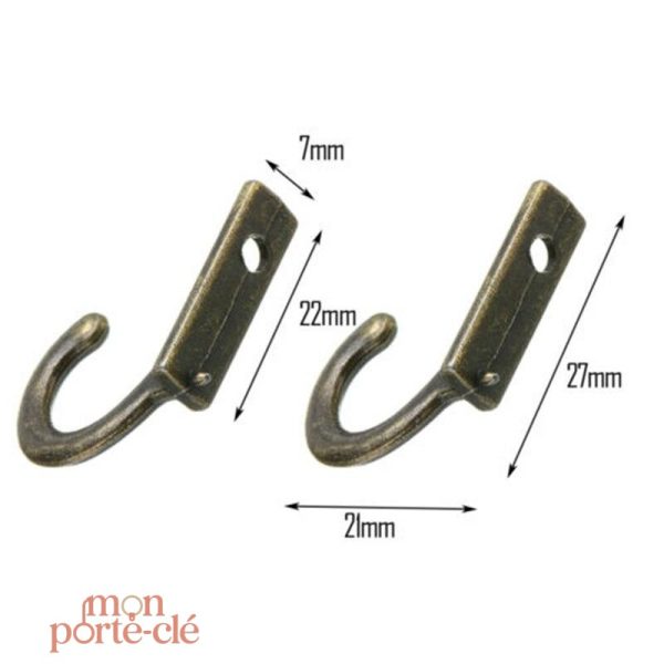 Porte-clé mural avec design vintage