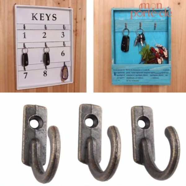 Accessoire mural pour organisation des clés
