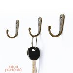 Porte-Clé Mural Courbé