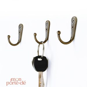 Porte-Clé Mural Courbé