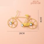 Porte-clé mural décoratif en forme de vélo