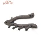 Porte-clé mural au design rétro