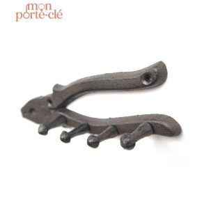 Porte-clé mural au design rétro