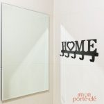 Crochet mural pour organiser vos clés