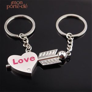 Accessoire romantique Cupidon pour clés