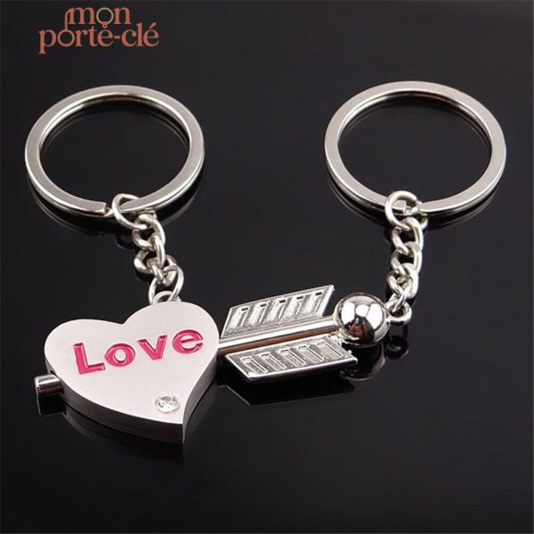 Accessoire romantique Cupidon pour clés
