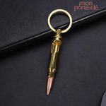 Porte-clé décapsuleur en acier La Balle de Fusil