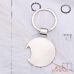 Porte-clé pratique en acier, idéal pour les amateurs de foot