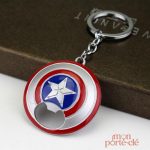 Accessoire porte-clé décapsuleur thème Captain America