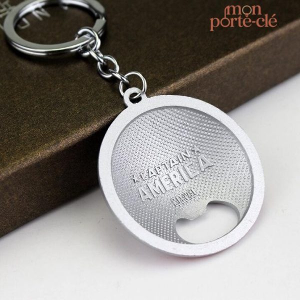 Design unique de porte-clé décapsuleur Captain America