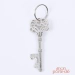 Porte-Clé Décapsuleur en Acier Élégant