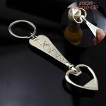 Accessoire pratique : porte-clé décapsuleur Love