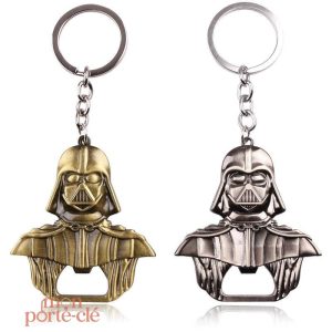 Porte-clé décapsuleur Dark Vador en acier
