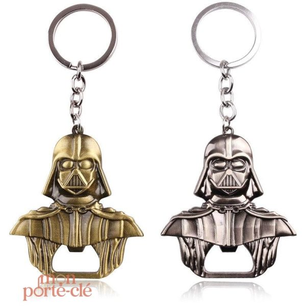 Porte-clé décapsuleur Dark Vador en acier